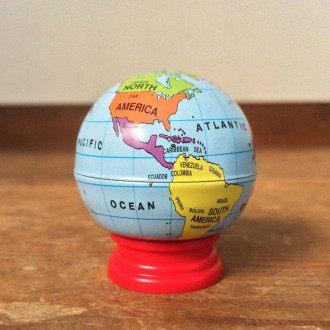 Globe pencil sharpener