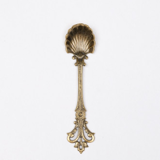 Gold-Plated Salt Spoon