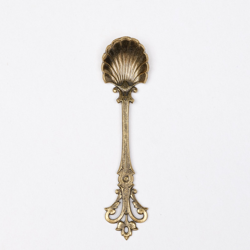 Gold-Plated Salt Spoon