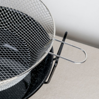 Friteuse fer emaille induction