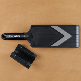Microplane V Mandoline, Black/Stainless Steel