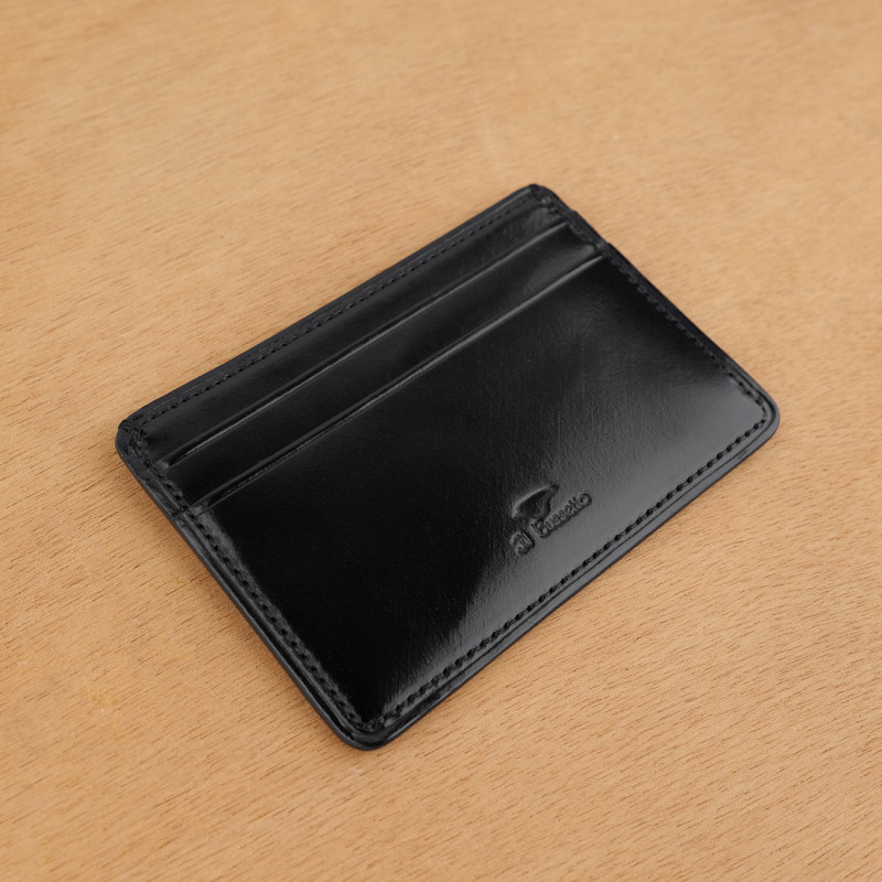 Porte-cartes en cuir