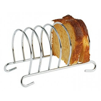 6-place chrome toast rack