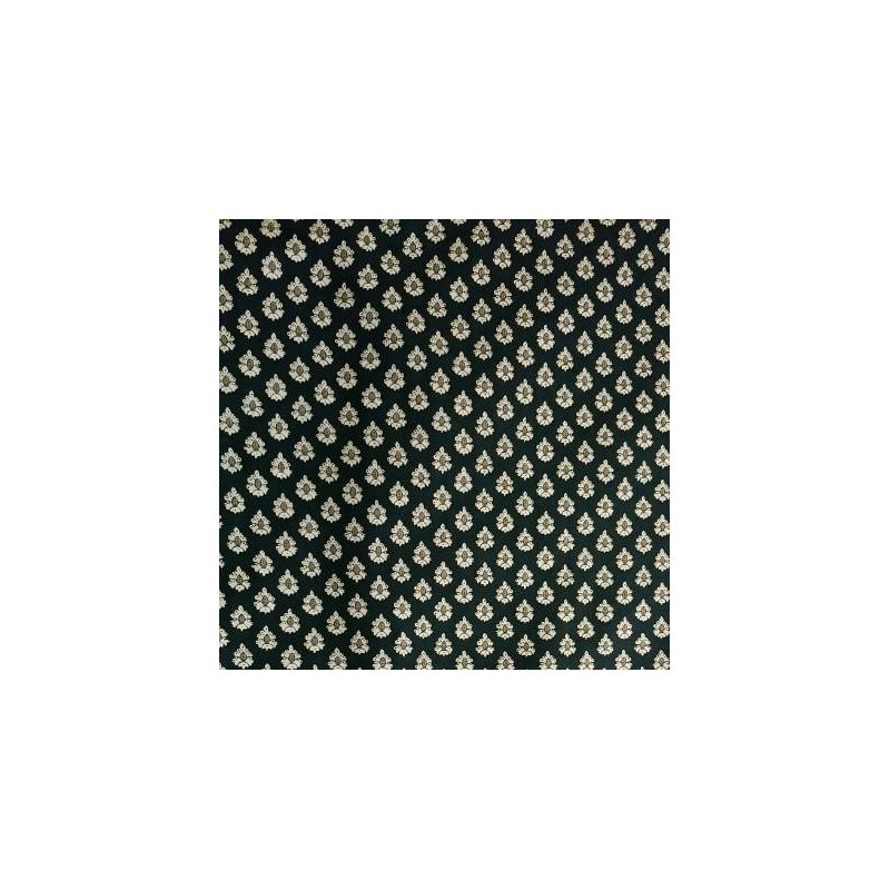 Tissu au mètre "Batiste Ampo" noir bleuté