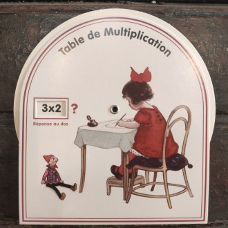 Disque table multiplication