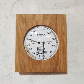 Thermomètre hygromètre pour sauna