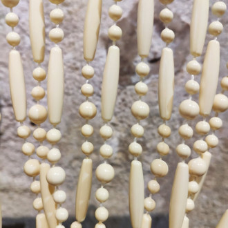 Rideau perles de plastique