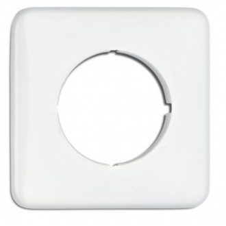 Enjoliveur carré duroplast blanc