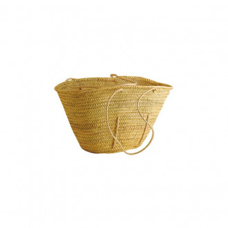 Traditional palm basket