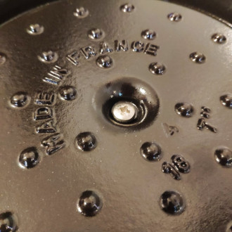 Cocotte en fonte ronde Cerise