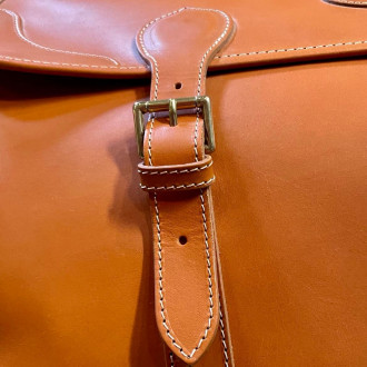 Sac de voyage cuir naturel