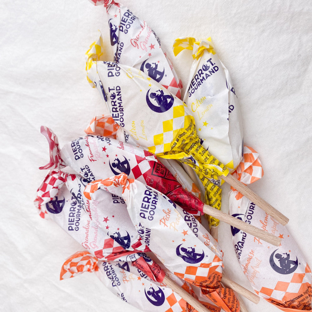 10 lollipops Pierrot Gourmand