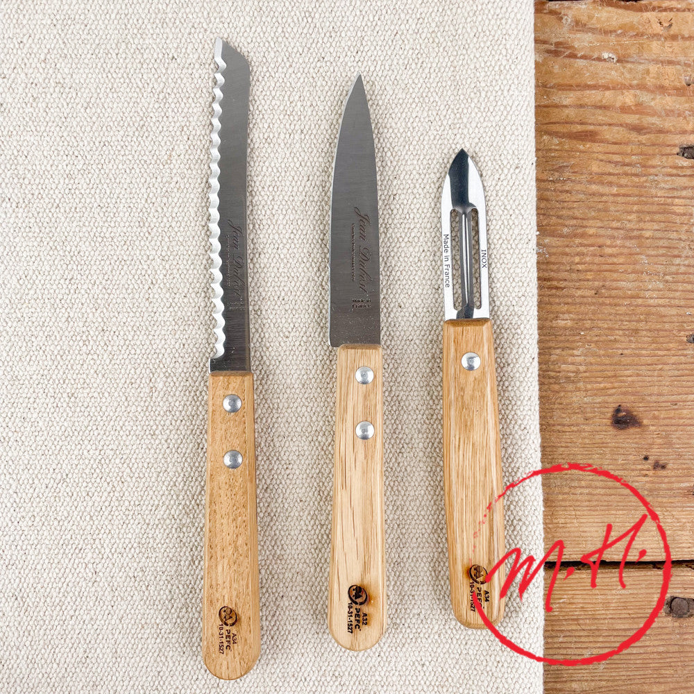 3 kitchen knives