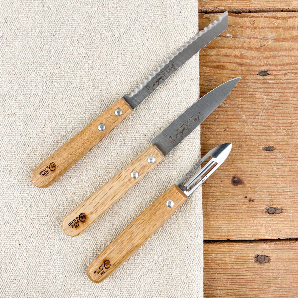 3 couteaux de cuisine Jean Dubost
