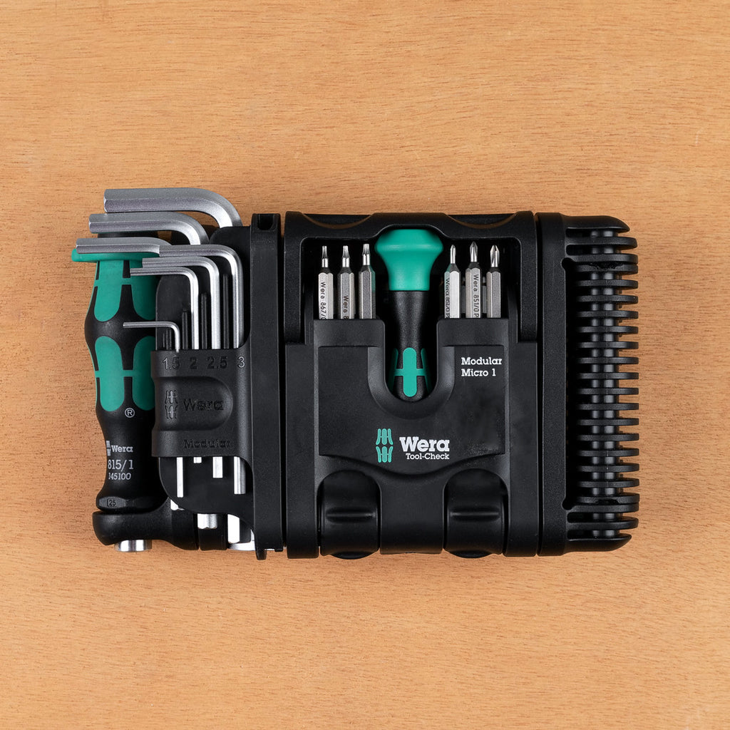 Wera ultra-compact tool set