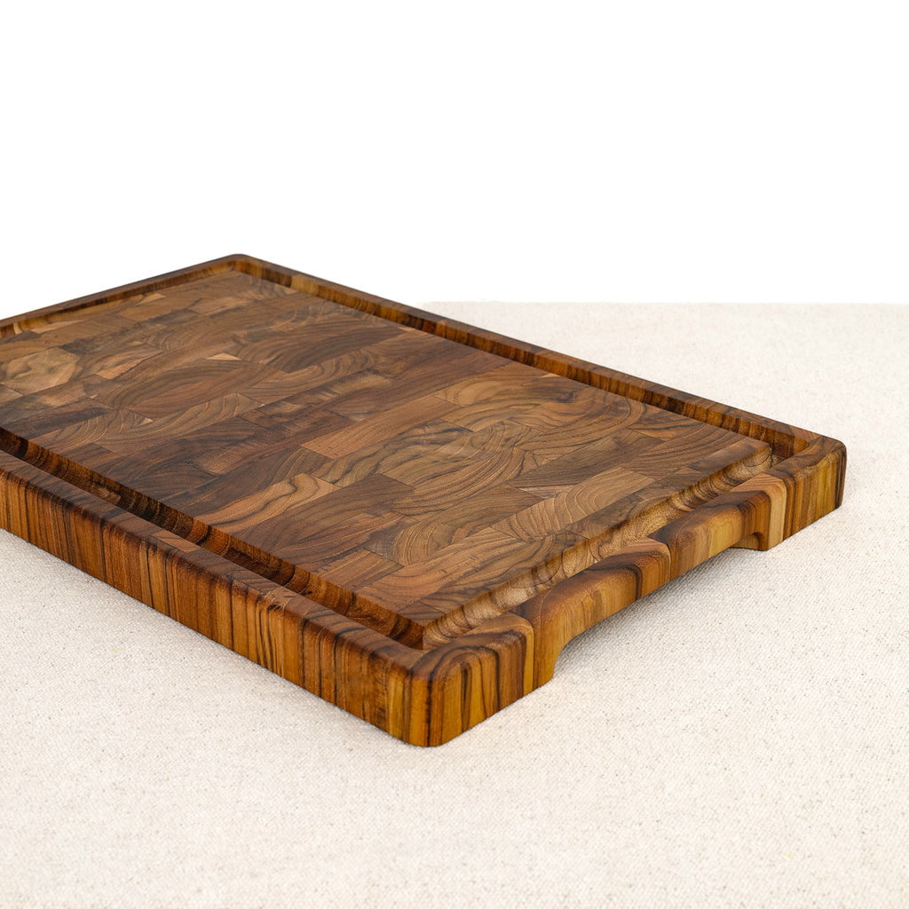 Teak butcher's block