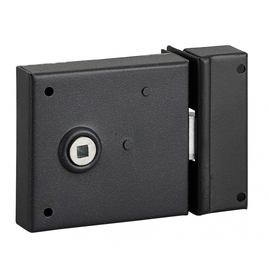 Latch lock for interior doors