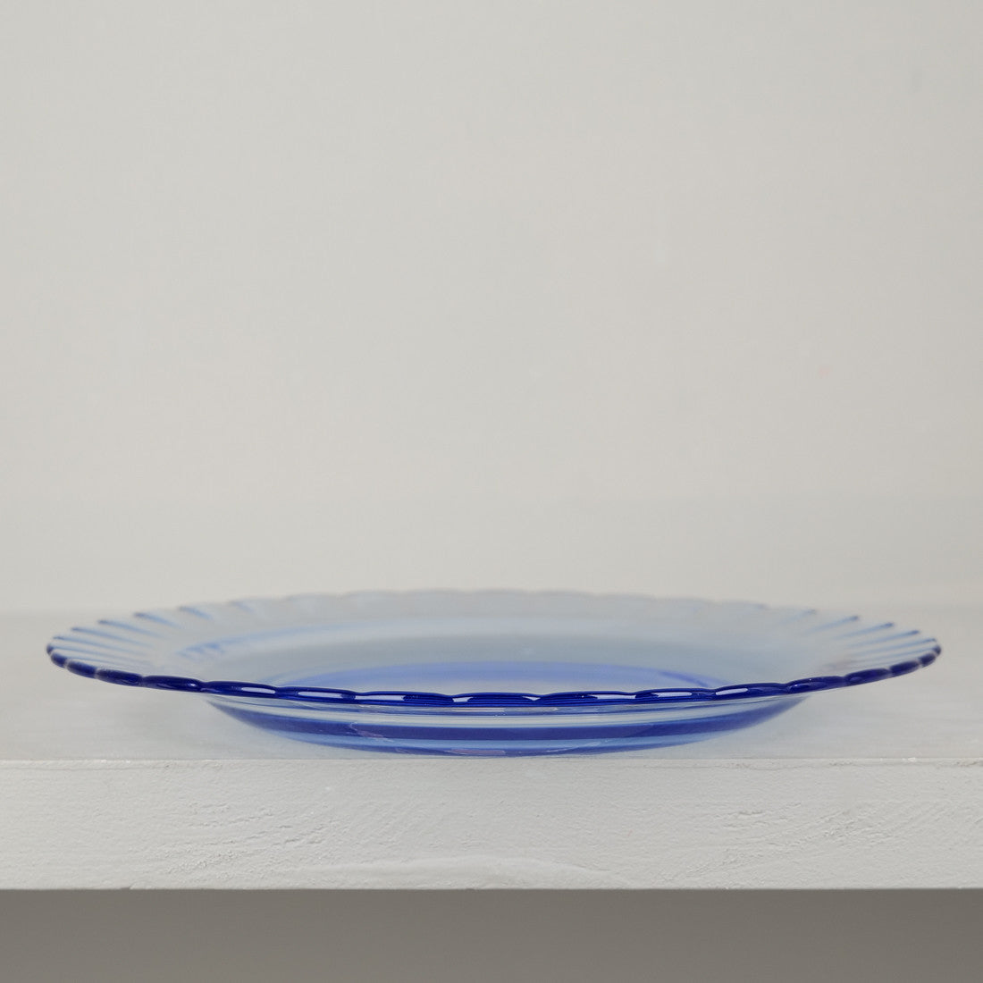 Set of 6 Picardie dinner plates, Duralex - Navy