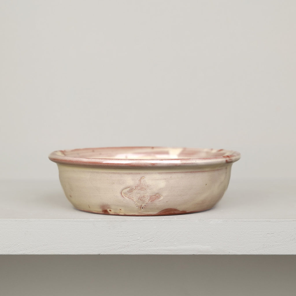 Nail-decorated siéton bowl