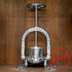 Chrome-plated duck press