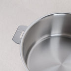 Mutine stainless steel stockpot, removable handle, induction