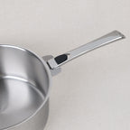 Mutine stainless steel stockpot, removable handle, induction