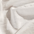 White linen fabric by the metre