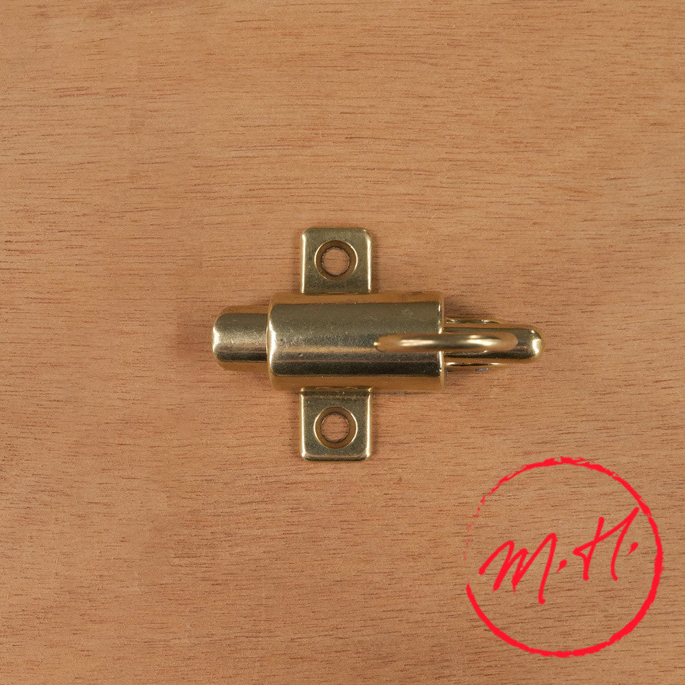 Brass fanlight catch, without rod