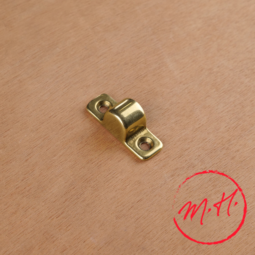 Adjusting rod for flat ratchet stay, brass