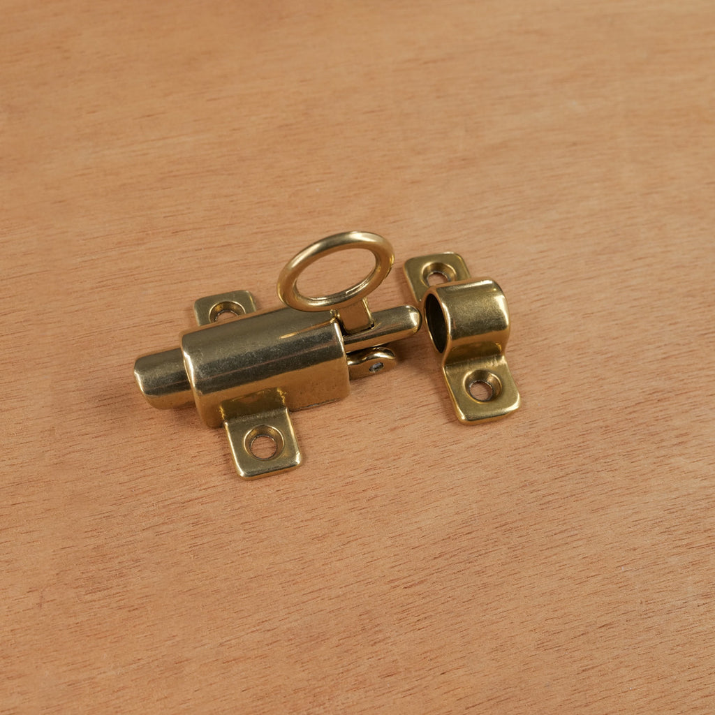 Adjusting rod for flat ratchet stay, brass