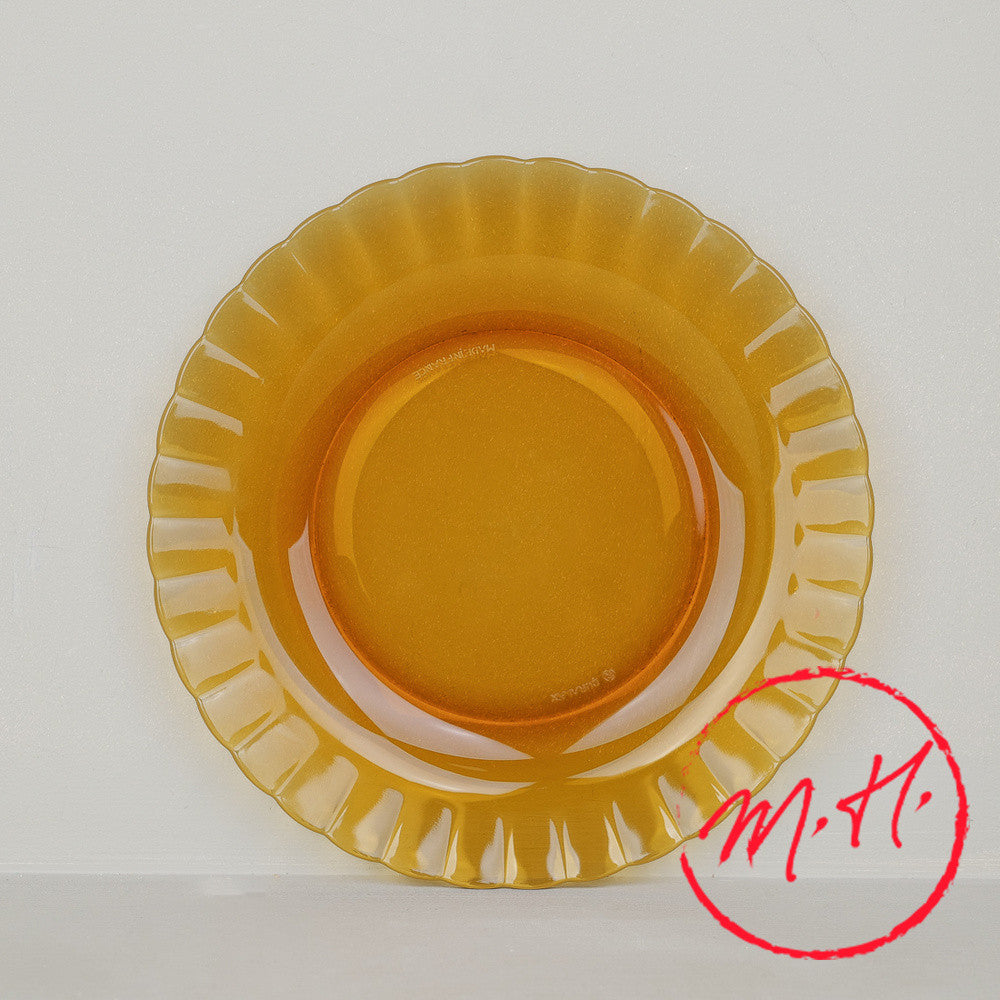 Set of 6 Picardie dinner plates, Duralex - Vermeil