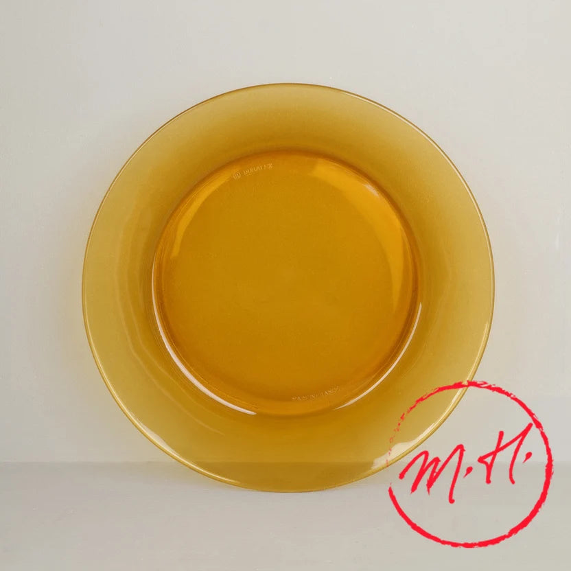Lot de 6 assiettes plates Lys Duralex - Vermeil