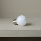 Coloured bulb for outdoor string lights