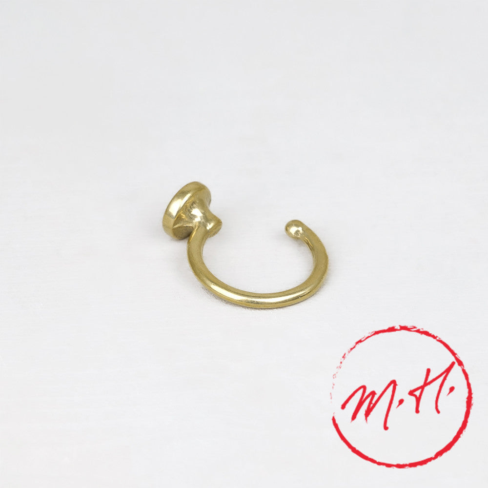 Brass bag hook