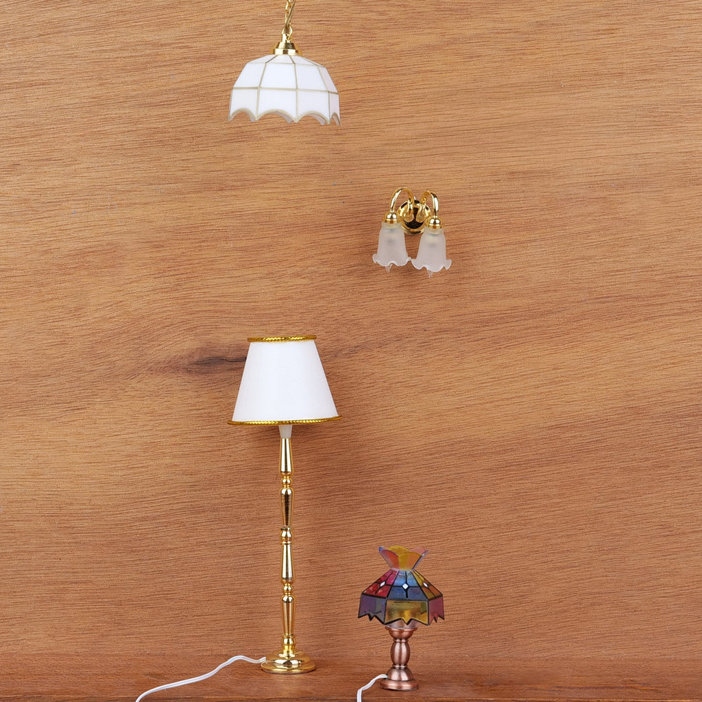 Miniature electrical kit, lamps and power strip