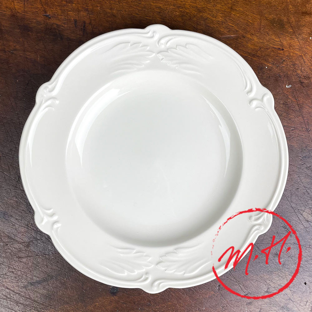 4 assiettes Rocaille Ø 28cm - Gien