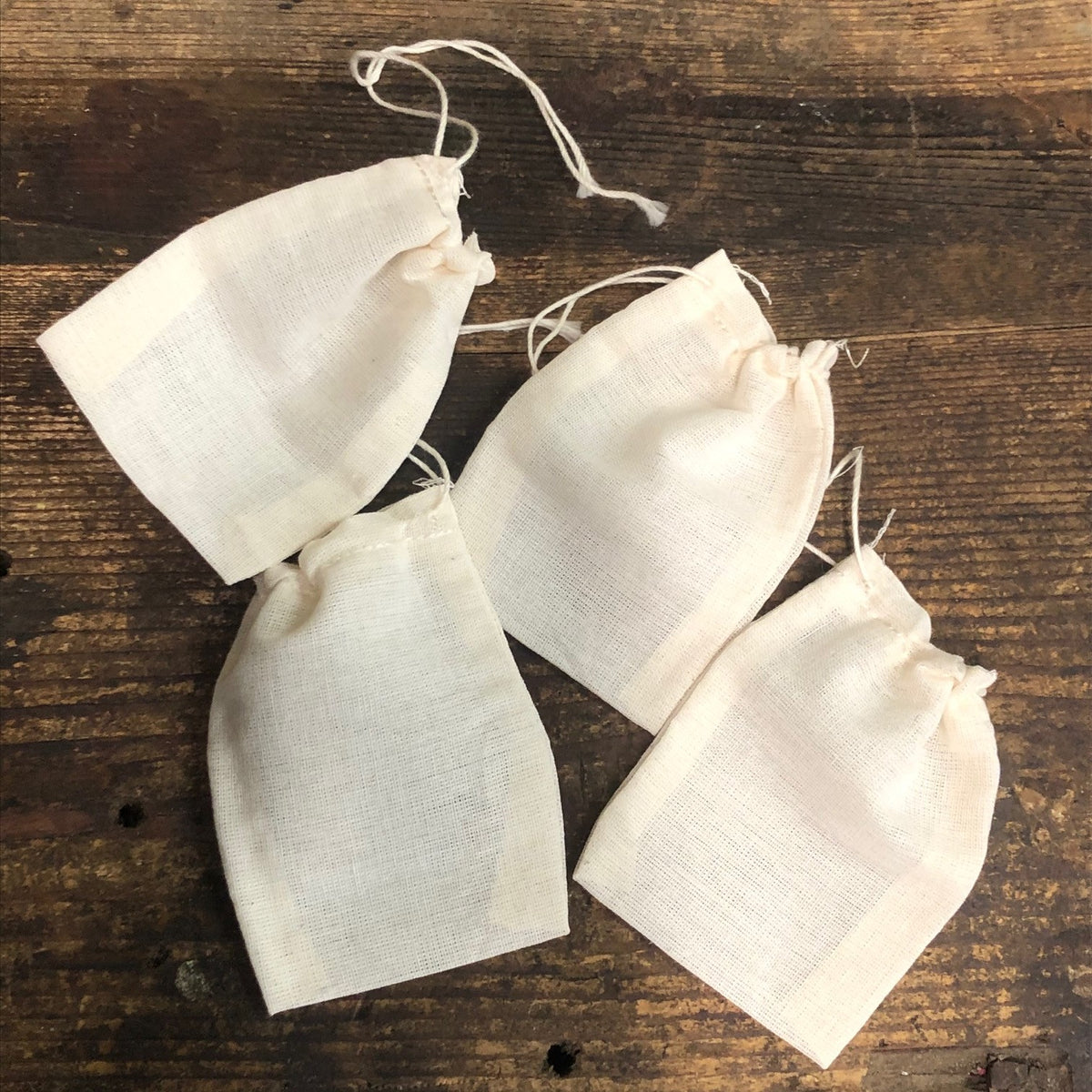 4 reusable spice bags