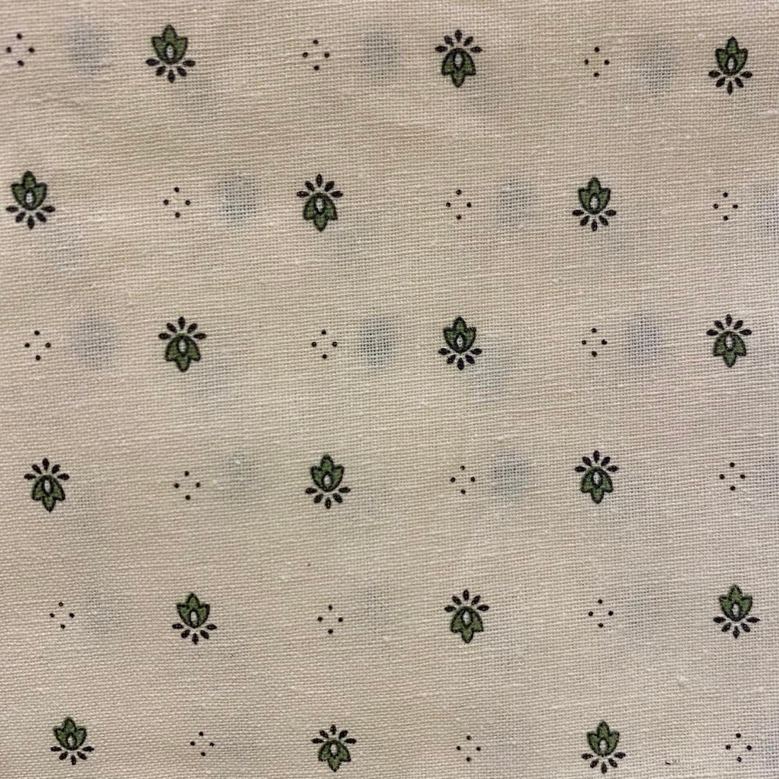 4 ecru calisson napkins