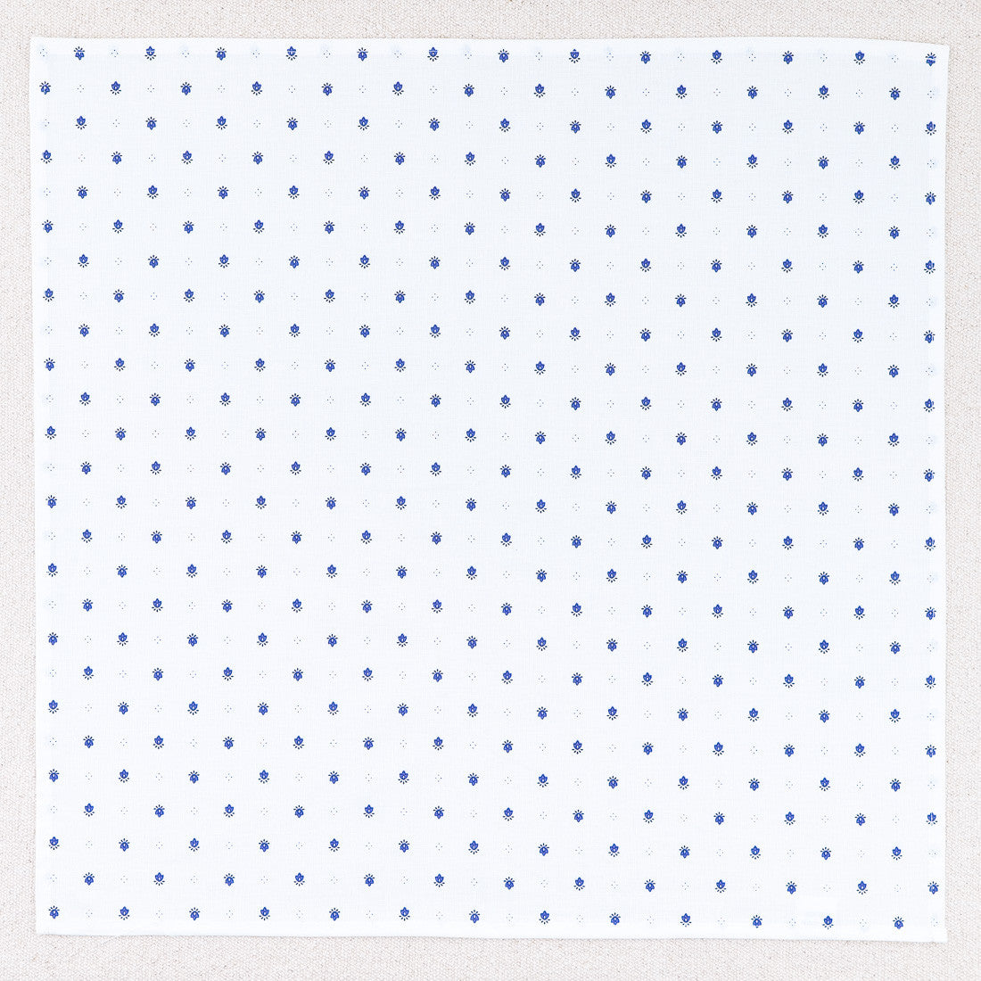 4 Serviettes calissons en coton 45 x 45 cm