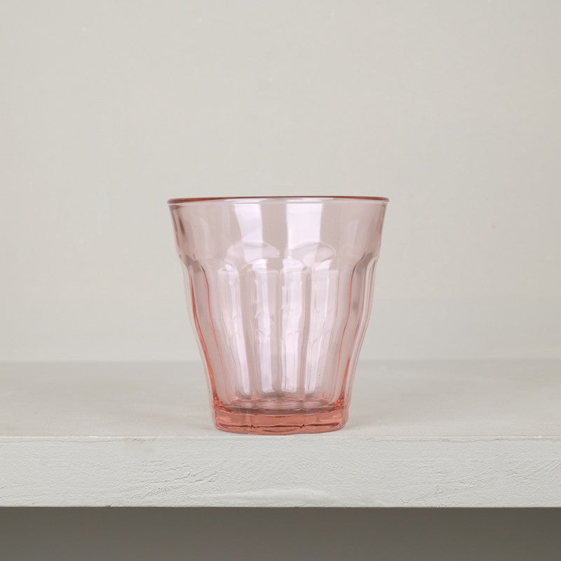 4 Duralex Picardie pink glasses 25cl