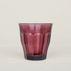 Set of 4 Picardie 25 cl plum glasses
