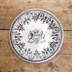 6 assiettes plates dépareillées vertes - Gien