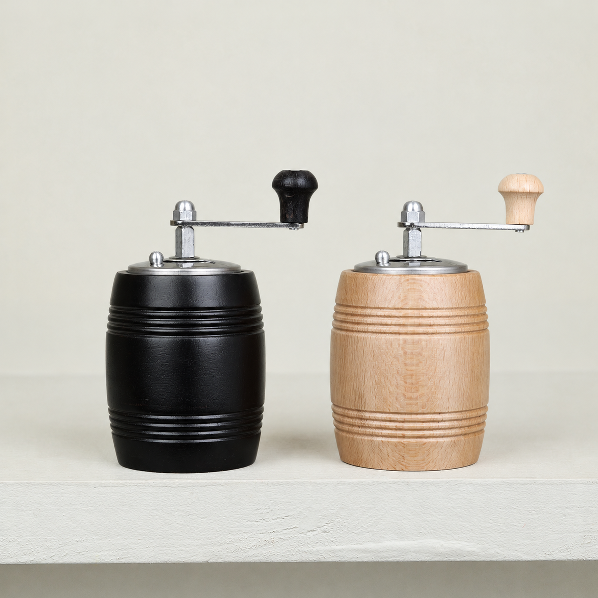 Barrel pepper mill