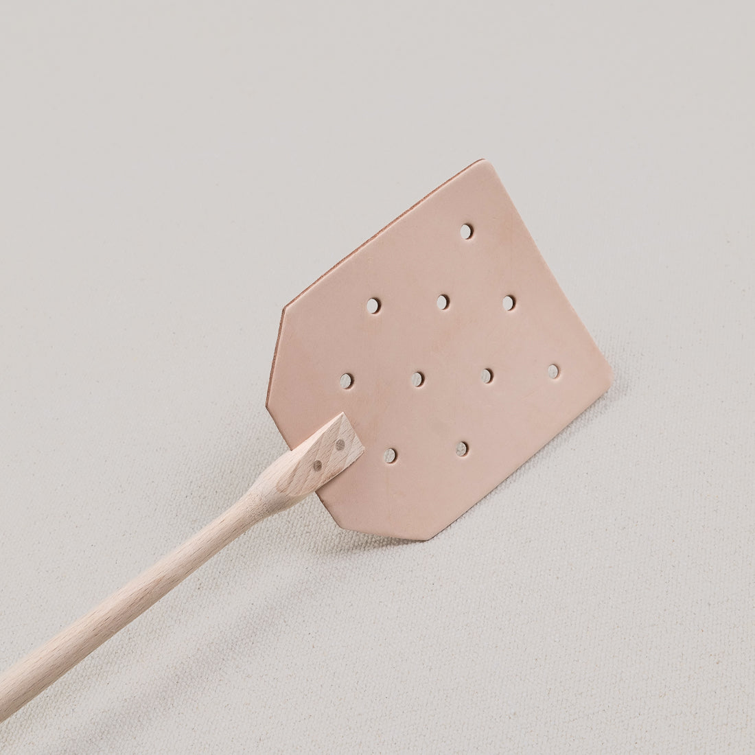 Leather fly swatter