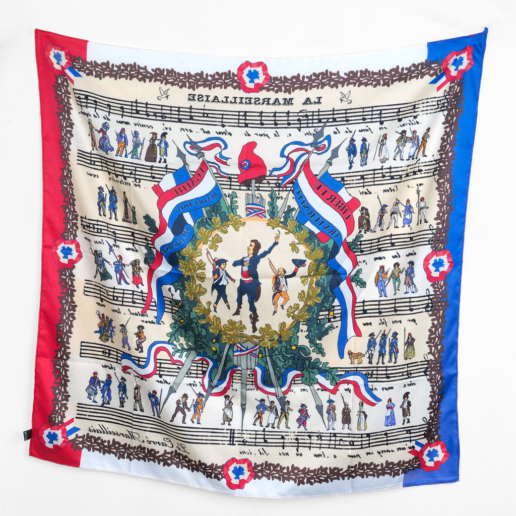 La Marseillaise" scarf