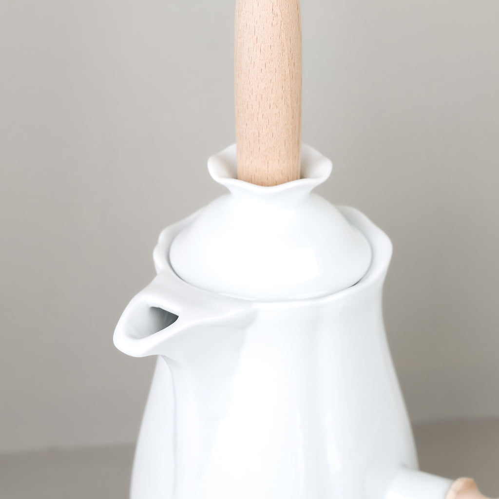 Chocolatière en porcelaine