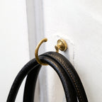 Brass bag hook