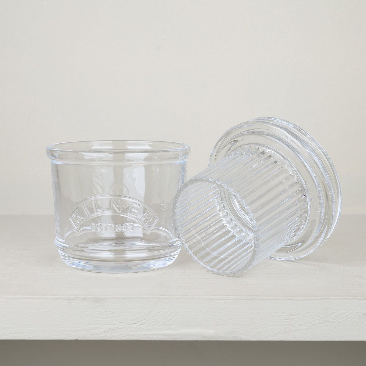 Glass Butter Keeper, Water-Sealed, 200 ml (7 oz)