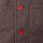 Veste en Laine marron Le Laboureur
