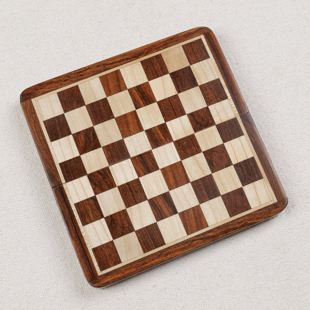 Folding chess set